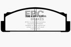 EBC 68-83 Fiat 124 1.6 Yellowstuff Front Brake Pads
