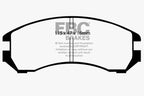 EBC 86-87 Nissan Pulsar NX 1.6 SE Greenstuff Front Brake Pads