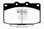 EBC 86-89 Mazda RX7 2.4 (1.3 Rotary)(Vented Rear Rotors) Greenstuff Front Brake Pads