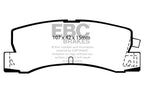 EBC 86-92 Toyota Corolla 1.6 Redstuff Rear Brake Pads