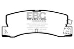 EBC 89-92 Geo Prizm 1.6 SL Greenstuff Rear Brake Pads