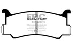 EBC 92-95 Mazda MX3 1.6 Greenstuff Rear Brake Pads