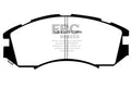 EBC 92-96 Subaru Impreza 1.8 (2WD) (13in Wheels) Greenstuff Front Brake Pads