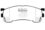 EBC 93-97 Ford Probe 2.0 16v Greenstuff Front Brake Pads