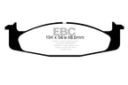 EBC 94-96 Ford Bronco 5.0 Yellowstuff Front Brake Pads
