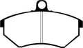 EBC 94 Volkswagen Cabriolet 1.8 Greenstuff Front Brake Pads