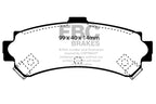 EBC 95-97 Nissan Sentra 1.6 Redstuff Rear Brake Pads