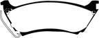 EBC 98 Mercedes-Benz M-Class (ML) ML320 3.2 Redstuff Rear Brake Pads