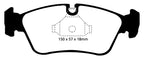 EBC 99-02 BMW Z3 2.5 Redstuff Front Brake Pads