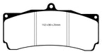 EBC Brakes Yellowstuff Performance Brake Pads