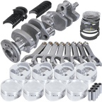 Eagle Chevrolet 350 2-Piece Rear Seal +.060 Bore 4340 Steel Rotating Assembly Kit Eagle Rotating Assemblies
