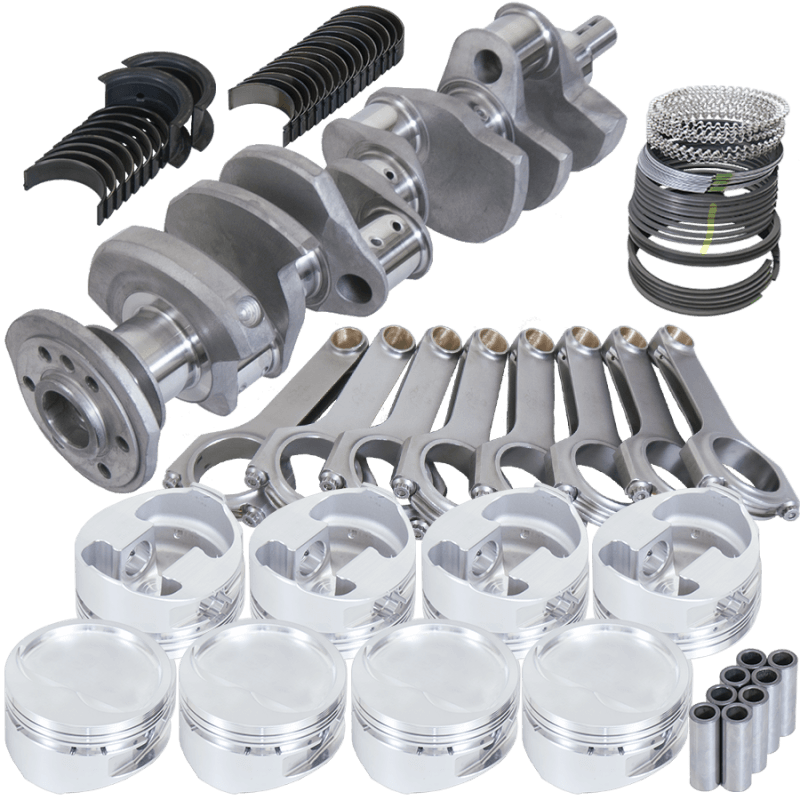 Eagle Chevrolet 350 2-Piece Rear Seal +.060 Bore 4340 Steel Rotating Assembly Kit Eagle Rotating Assemblies