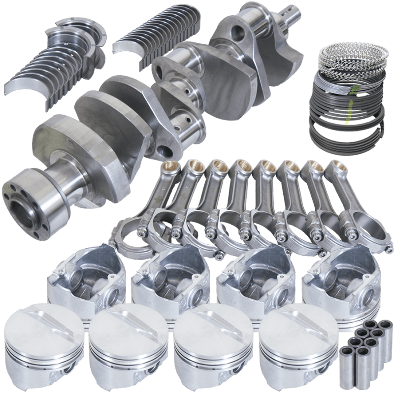 Eagle Chevrolet 350 4.030in Bore 3.750in Stroke 5.00cc Dome Piston Balanced Rotating Assembly Kit Eagle Rotating Assemblies