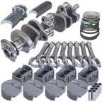 Eagle Chevrolet 350 Small Block 2pc Seal Street & Strip Rotating Assembly Kit 3.75in Stroke