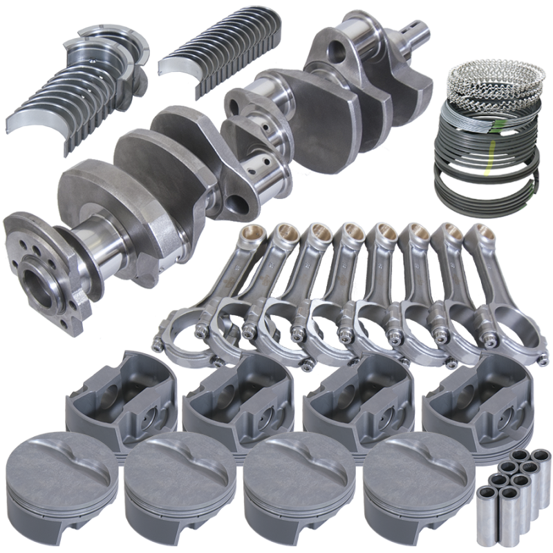 Eagle Chevrolet 350 Small Block Balanced 2Pc Seal Street & Strip Rotating Assembly Kit 3.75in Stroke Eagle Rotating Assemblies