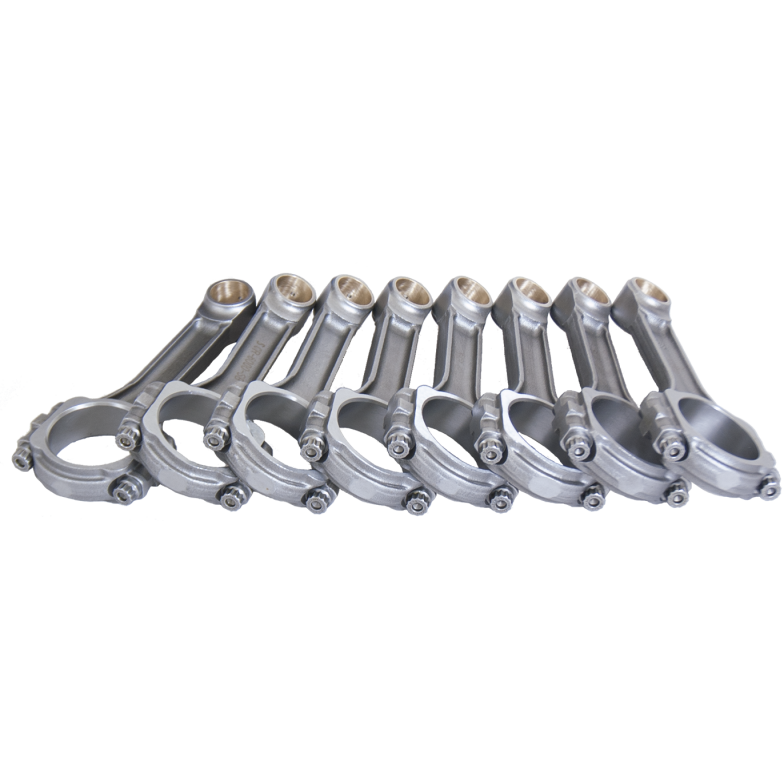 Eagle Chevrolet 6.000in 5140 Steel I-Beam Connecting Rods (Set of 8) Eagle Connecting Rods - 8Cyl