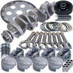 Eagle Chevrolet Big Block 2 Pc Seal Street & Strip Rotating Assembly Kit - 4.25in Stroke 6.385in Rod Eagle Rotating Assemblies
