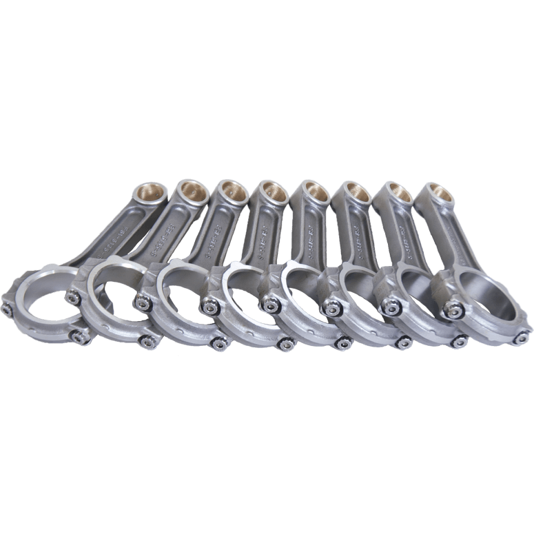 Eagle Chevrolet Big Block 4340 I-Beam Connecting Rod 6.135in w/ 7/16in ARP 8740 (Set of 8) Eagle Connecting Rods - 8Cyl