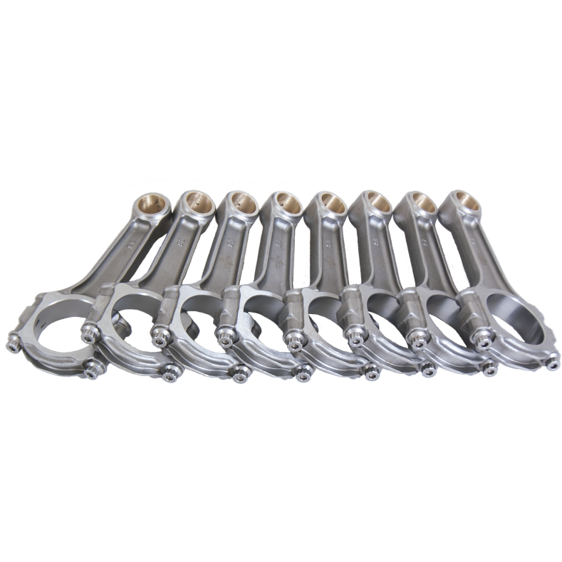Eagle Chevrolet Big Block 5140 I-Beam Connecting Rod 6.135in w/ 7/16in ARP 8740 (Set of 8) Eagle Connecting Rods - 8Cyl