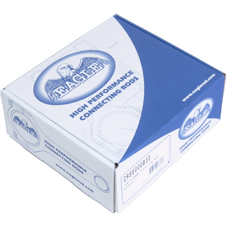 Eagle Chevy 305/350/400/LT1 /Ford 351 Forged 4340 H-Beam Connecting Rods (Set of 8) Eagle Connecting Rods - 8Cyl