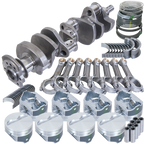 Eagle Chevy 350 2 Pc Seal Balanced Rotating Assembly 3.75in Crank 5.700in I-Beam Rod 4.060in Piston Eagle Rotating Assemblies