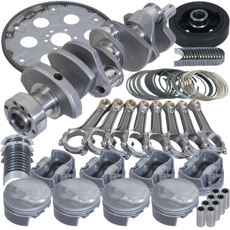 Eagle Chevy 496 1pc Rear Main Seal Balanced Rotating Assembly Eagle Rotating Assemblies