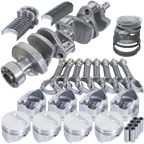 Eagle Chevy Small Block 1 Piece Rear Seal 383ci  Rotating Assembly w/ .030 Bore 153 Tooth Flex Plate Eagle Rotating Assemblies