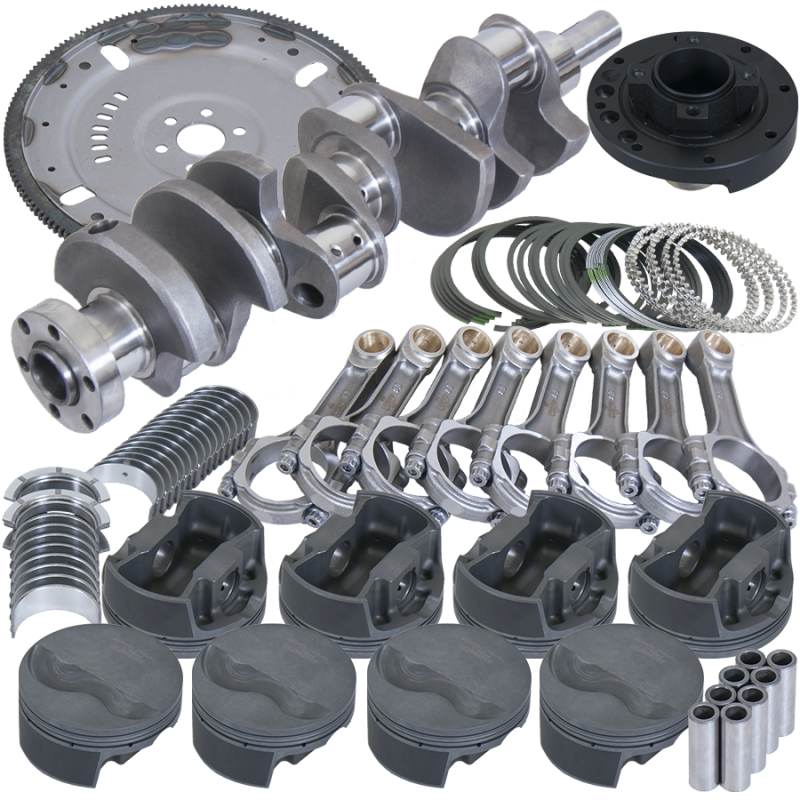 Eagle Ford 302 Seprntn Belt 164 Tooth Flexplate Balanced Rotating Assembly 5.400in I-Beam +.060 Bore Eagle Rotating Assemblies