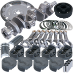Eagle Ford 302 V-Rib Belt 164 Tooth Flexplate Balanced Rotating Assembly - 5.400in I-Beam +.030 Bore Eagle Rotating Assemblies