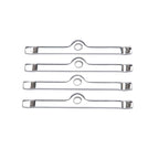 Edelbrock Chrome Hold Downs 4Pk