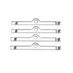 Edelbrock Chrome Hold Downs 4Pk