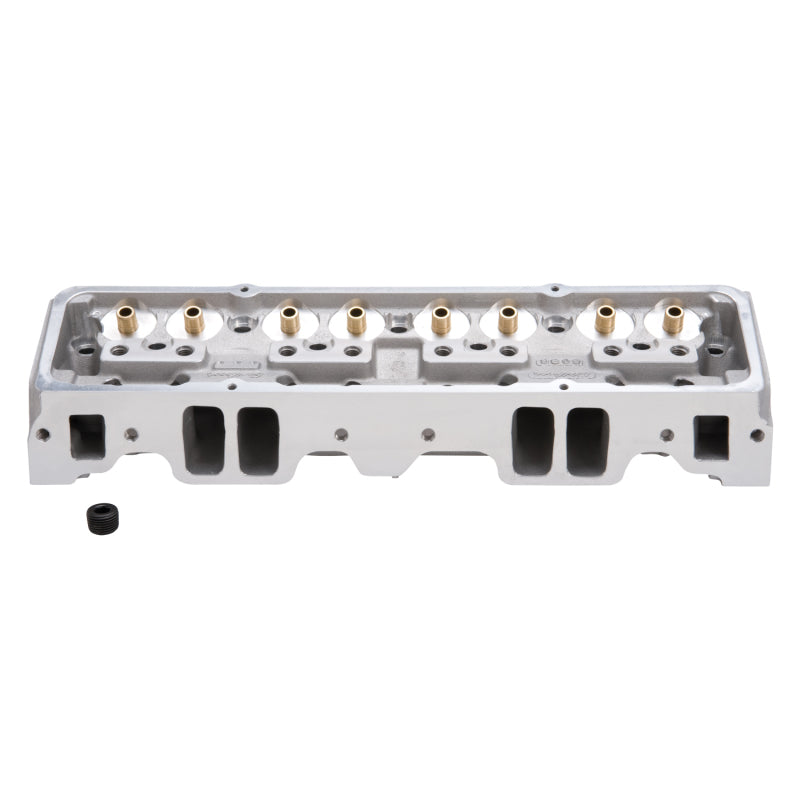 Edelbrock Cylinder Head SBC NHRA Legal 64cc Straight Plug Bare Single