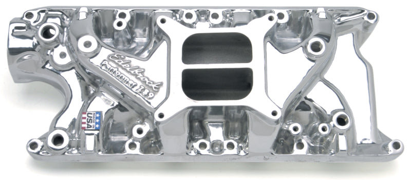 Edelbrock Perf 289 w/ O EGR Polished Manifold