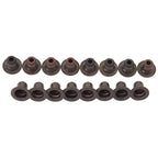 Edelbrock Spring Seat Locator/Seal Kit for Cylinder Heads Using 8mm Valves w/ 1 30In Beehive Springs