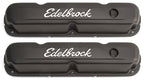 Edelbrock Valve Cover Signature Series Chrysler 1965-1991 318-340-360 CI V8 Black