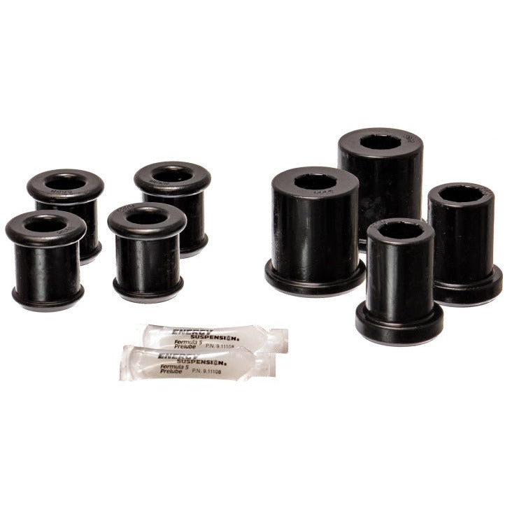 Energy Suspension 04-09 Cadillac XLR/XLR-V / 97-12 Corvette Black Front End C/A Bushing Set Energy Suspension Bushing Kits