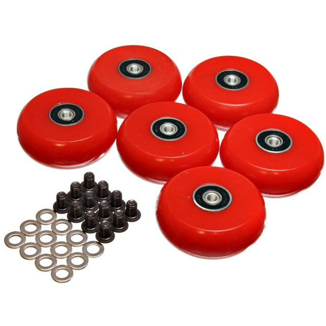 Energy Suspension 2.375 inch Hyper-Glide PolyCreeper Wheels (Set of 6) Energy Suspension Tools