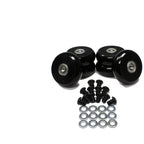 Energy Suspension 2.375in Black Hyper-Glide PolyCreeper Wheels (Set of 6) Energy Suspension Tools