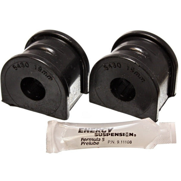 Energy Suspension 97-04 Chevy Corvette Black 19mm Rear Sway Bar Bushing Set - Reuse OE Brackets Energy Suspension Bushing Kits