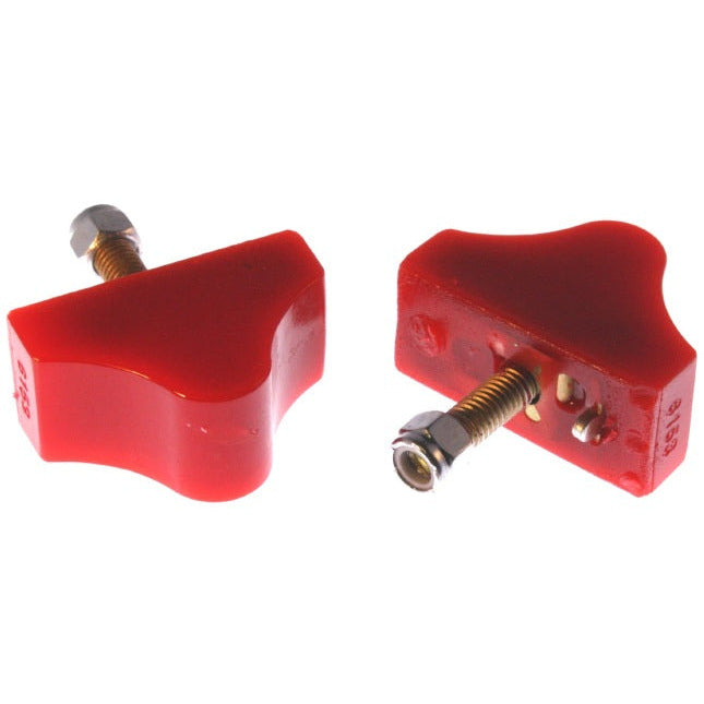 Energy Suspension Gm Lwr B Stop Single Hump Set - Red Energy Suspension Bushing Kits