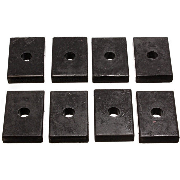 Energy Suspension Pad 2-7/16in L X 1-5/8in W X 15/32 Id X 1/2in H - Black Energy Suspension Bushing Kits