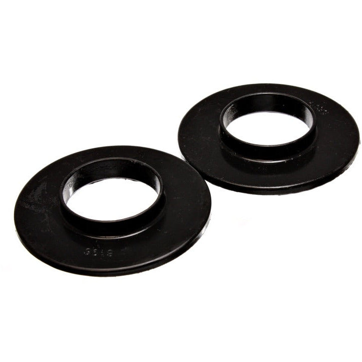 Energy Suspension Universal 2 3/16in ID 4 9/16in OD 5/8in H Black Coil Spring Isolators (2 per set) Energy Suspension Bushing Kits