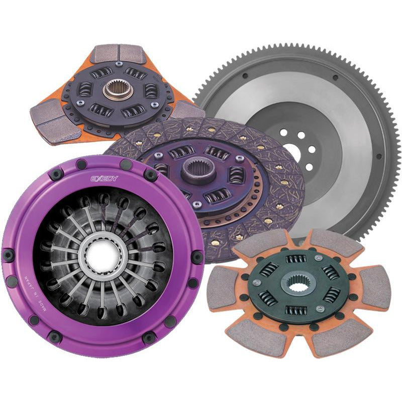 Exedy 2010-2015 Chevrolet Camaro SS V8 Hyper Multi Disc Assembly (A) Sprung Center Disc Exedy Clutch Discs
