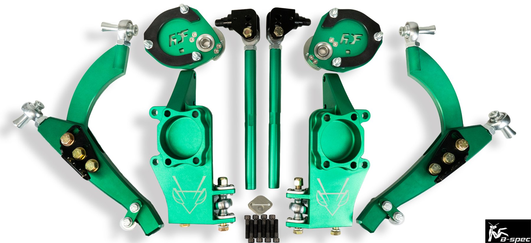 FDF RaceShop - BILLET NISSAN 240SX MANTIS ANGLE KIT (S13 / S14 / S15)