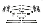 Fabtech 07-18 Jeep JK 2-Door 3in Trail w/Dlss Shks