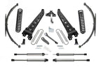 Fabtech 08-16 Ford F250/350 4WD 8in Rad Arm Sys w/Coils & Rr Lf Sprngs & Dlss Shks