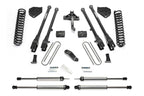 Fabtech 18 Ford F450/F550 4WD Diesel 6in 4Link Sys w/Coils & Dl Shks