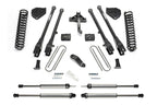 Fabtech 19-20 Ford F450/550 4WD Diesel 6in 4Link Sys w/Coils & Dl Shks