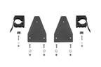 Fabtech 20-21 Jeep Gladiator 4WD Cargo Rack Shovel Mount Kit