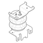Firestone Ride-Rite Air Helper Spring Kit Rear 04-15 Nissan Titan 2WD/4WD (W217602355)